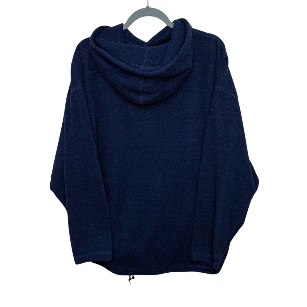 Vintage Disney Store Navy Fleece Hoodie Sweatshirt Winnie Pooh Characters Size L - Picture 5 of 7